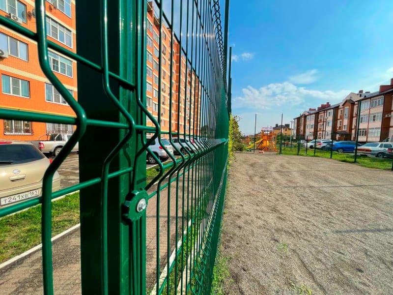 металлическое заборное ограждение properimetr.ru