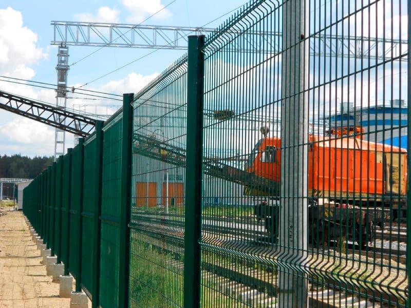 заборное ограждение из сетки properimetr.ru