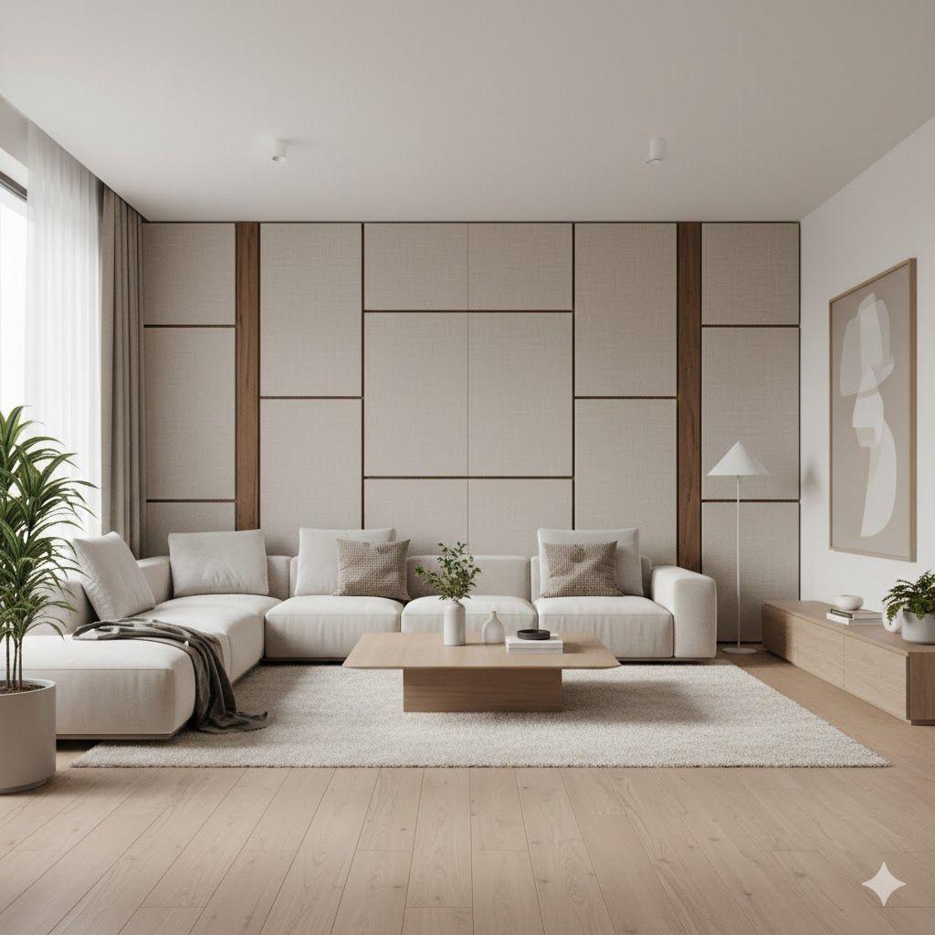 Акустические панели для стен в современном интерьере