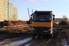 Компания Техоптимум-разработка котлована и вывоз грунта.
Cамосвал RENAULT K 440 компании Техоптимум.