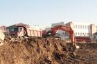 Компания Техоптимум-земляные работы.
Гусеничный экскаватор Hitachi ZX 330 компании Техоптимум.