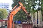 Компания Техоптимум-земляные работы.
Гусеничный экскаватор Hitachi ZX 330 компании Техоптимум.