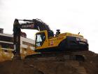 Компания Техоптимум-разработка котлована и вывоз грунта.
Экскаватор Volvo EC 360 BLC компании Техоптимум.
