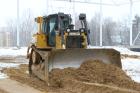 Земляные работы-компания Техоптимум.
Бульдозер CAT D6R XL компании Техоптимум.