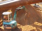 Компания Техоптимум-земляные работы.
Мини-экскаватор Kobelco 40SR компании Техоптимум.