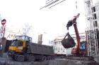 Компания Техоптимум-разработка котлована и вывоз грунта.
Экскаватор грейфер Hitachi Zaxis 225 компании Техоптимум.