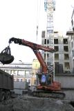 Компания Техоптимум-разработка котлована и вывоз грунта.
Экскаватор грейфер Hitachi Zaxis 225 компании Техоптимум.