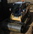 Компания Техоптимум-земляные работы. 
Гусеничный мини-погрузчик Cat 259b3 компании Техоптимум.