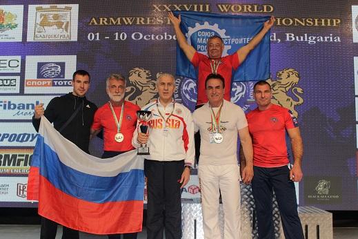 Член СоюзМаш России стал чемпионом мира по армспорту