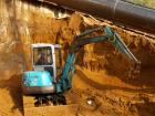 Компания Техоптимум-земляные работы.
Мини-экскаватор Kobelco 40SR компании Техоптимум.
