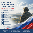 Система поддержки участников СВО — 2026: новые горизонты