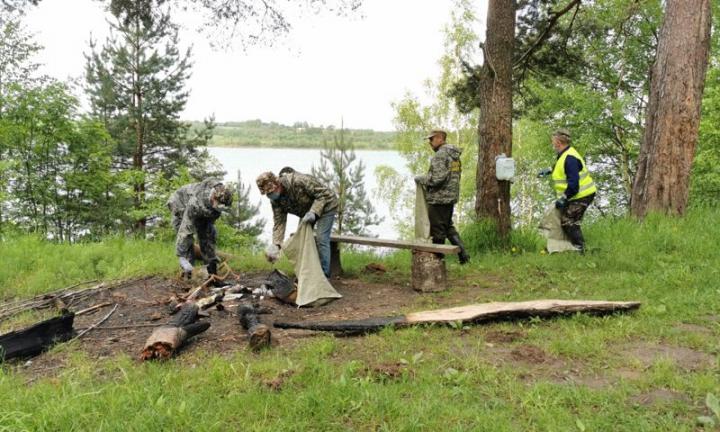 Специалисты лесной отрасли в День охраны окружающей среды провели субботники