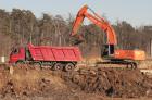 Компания Техоптимум-земляные работы.
Гусеничный экскаватор Hitachi ZX 330 компании Техоптимум.