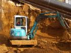 Компания Техоптимум-земляные работы.
Мини-экскаватор Kobelco 40SR компании Техоптимум.