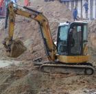 Компания Техоптимум-земляные работы.
Мини-экскаватор Cat 303.5E CR компании Техоптимум
