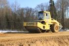 Компания Техоптимум-дорожные работы.
Грунтовый каток BOMAG BW 219 D-4 компании Техоптимум.