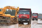 Компания Техоптимум-разработка котлована и вывоз грунта.
Экскаватор Hyundai r 170 w-7 и самосвал IVECO TRAKKER 380 компании Техоптимум.
