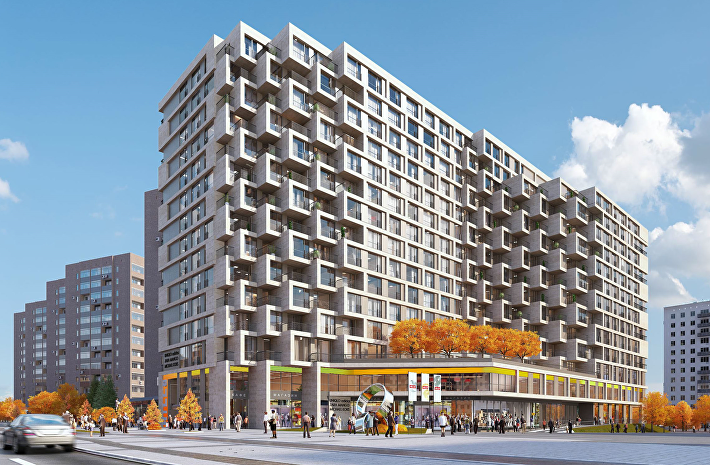 Пятнадцатиэтажный апарт-отель построят около метро 